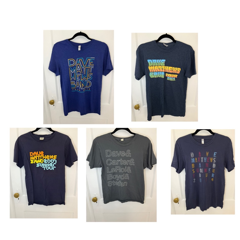 Dave Matthews Band concertT-Shirts Collection